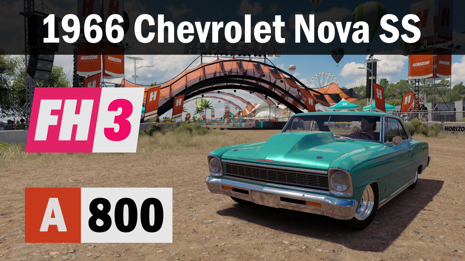 Forza Horizon 3 - 1966 Chevrolet Nova Super Sports, Race