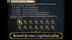 World of Sea Battle Весенний фестиваль (подробный разбор)