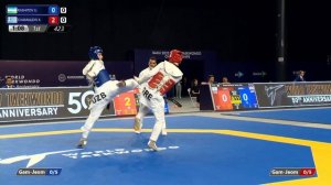 Четвертьфинал  68кг  РАШИТОВ У vs ЧАМАЛИДИС К