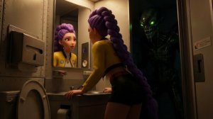 Инопланетянин против Руми, он управляет её разумом. Охотники на демонов.