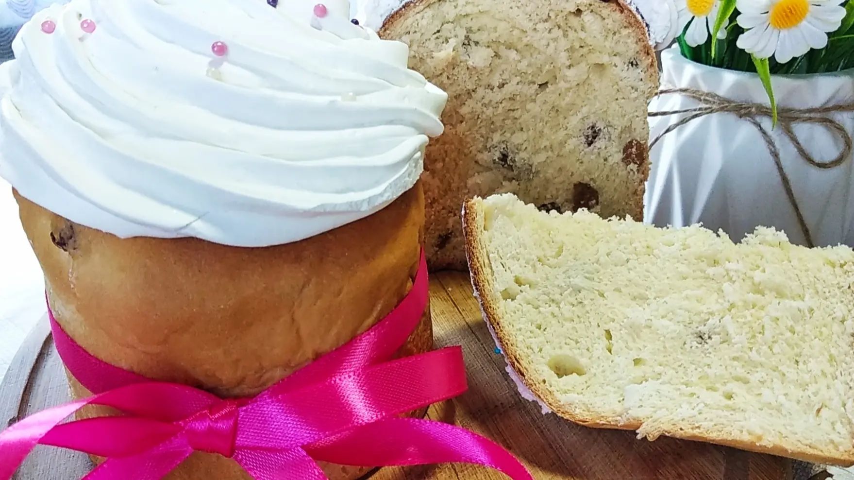 ПАСХАЛЬНЫЙ КУЛИЧ на СЛИВКАХ. Рецепт очень достойный!!!