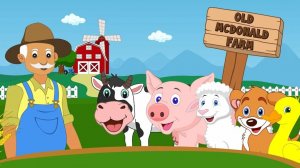 ДЕТСКИЕ ПЕСЕНКИ!ДЯДЯ МОЙ ЖИВЕТ НА ФЕРМЕ И-Я-И-Я-О