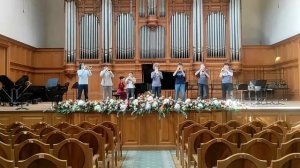 Репетиция в Большом зале Московской консерватории к концерту 05.04.2026.