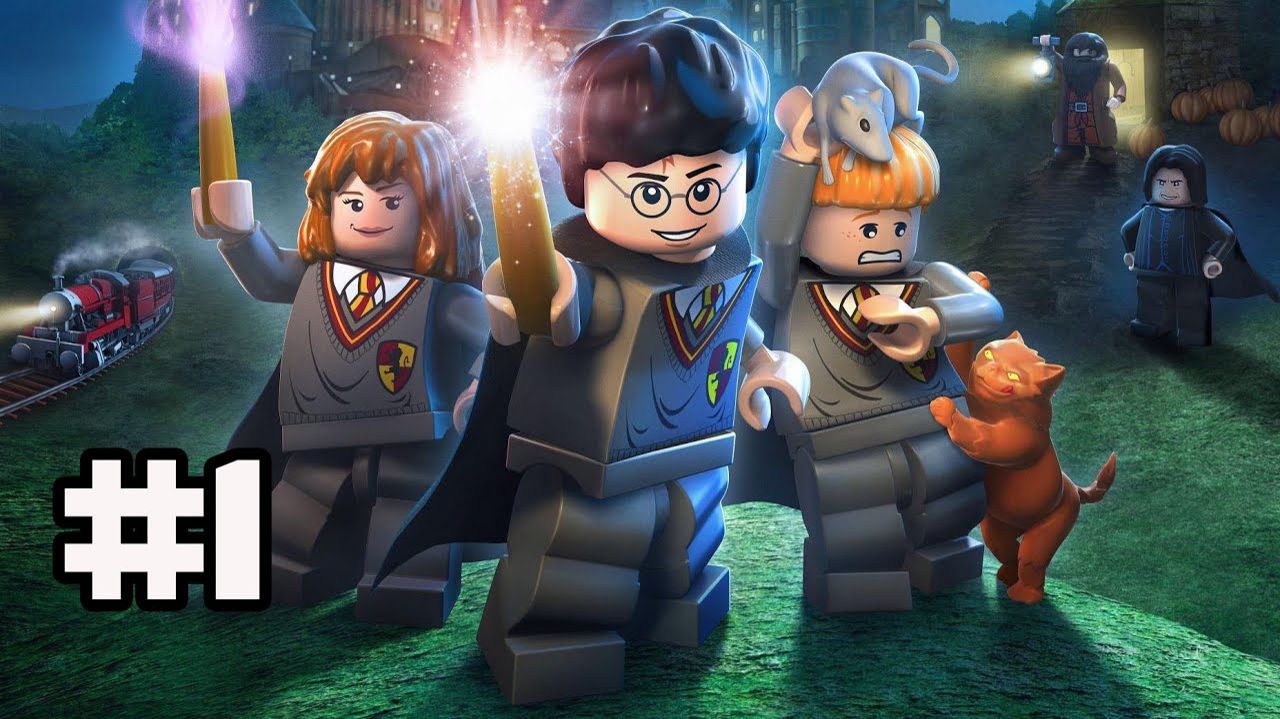 LEGO Harry Potter: Years 1-4 (PC)-Хоггвартс #1 (Философский камень).