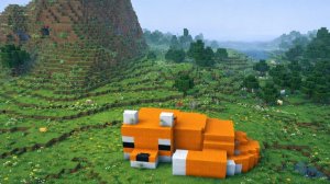 Minecraft СТРОЮ НЕОБЫЧНЫЙ КРАСИВЫЙ ДОМ В ВИДЕ ЛИСЫ В МАЙНКРАФТ!!!