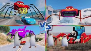 МОНСТР МАКВИН И ТАЧКИ: Битва Машинок против Монстр Траков 🏎️ МУЛЬТИК ГИГАНТОВ