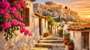 Афины , Греция. Прогулка  онлайн по столице Греции | #шариклайф #путешествиеонлайн