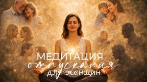 МЕДИТАЦИЯ ОТПУСКАНИЯ ДЛЯ ЖЕНЩИН 🤍