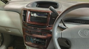 Как снять центральную панель Toyota Nadia