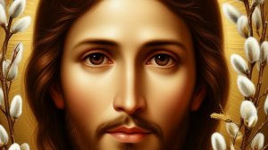 Дар надежды! С вербным воскресеньем. Шикарная музыкальная открытка.