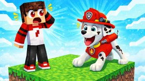 😱 Я ЗАПЕРТ на ОДНОМ ЧАНКЕ С МАРШАЛОМ В МАЙНКРАФТЕ