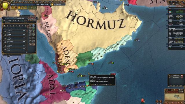 Europe Universalis IV 1.37. Ормуз. Часть 2. 1459-1471. Мужду Османом и Мамлюком.
