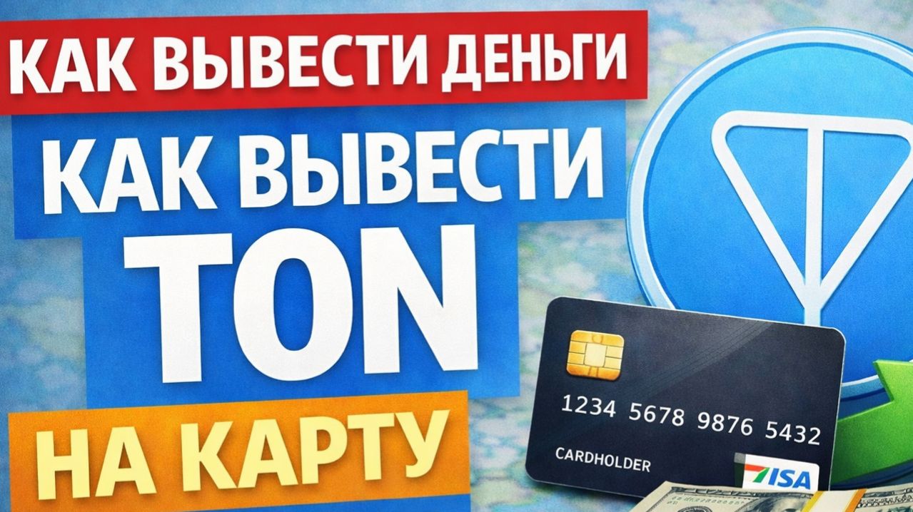 Как вывести TON Toncoin Telegram Wallet на карту РФ вывод TON в рубли