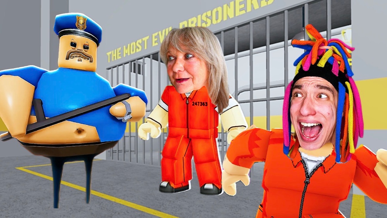 КИТАЙКА И ПОБЕГ ОТ ОХРАННИКА БАРРИ С БАБУШКОЙ!