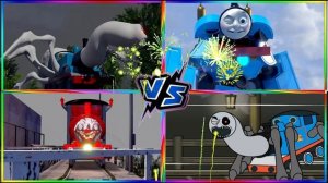 ПАРОВОЗИК ТОМАС: Поезд Мутант против Темного Зверя 🚂 КРУТОЙ МУЛЬТИК БИТВА