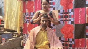 УЛИЧНЫЙ ПАРИКМАХЕР!!! Лечебный массаж головы.