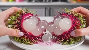 Невероятное расслабление: Очистка гигантских фруктов — Макро-текстуры и АСМР 🍓