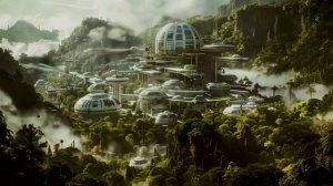 ZENOPOLIS： Future City Chill Ambience - Sci Fi Atmospheric Ambient Music For Focus And Relaxation-(1