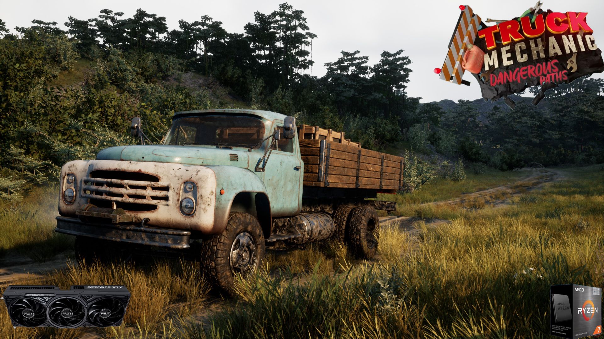 Truck Mechanic Dangerous Paths/1440p/R7 5800X3D/RTX 5070Ti
