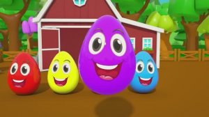 Детские песенки про яйца-сюрпризы - Детские стишки и песенки.