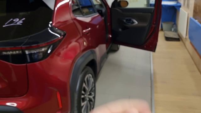 TOYOTA YARIS CROSS 2022г. чип как дубликат смарт- ключа