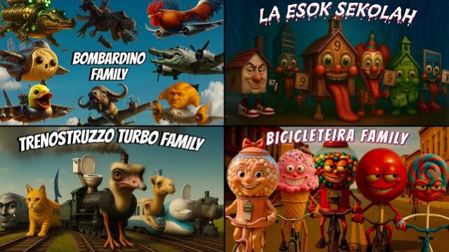 ВСЕ СЕМЬИ — ИТАЛЬЯНСКОГО БРЕЙНРОТА | СРАВНЕНИЕ ЖИВОТНЫХ ИТАЛЬЯНСКИХ МЕМОВ БРЕЙНРОТ РЕАКЦИЯ