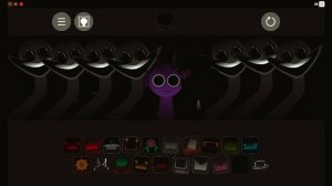 Sprunki Durple treatment phase 4 Durple and Black.