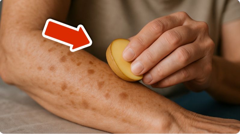 Пигментные пятна на лице на руках! Как удалить пигментные пятна! смотреть онлайн