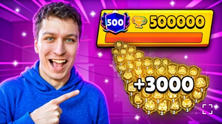 [Витал Шарк]АПНУЛ 3000 КУБКОВ ЗА 20 МИНУТ! СПИДРАН 500К - СКУПИЛ ВЕСЬ НОВЫЙ БРАВЛ ПАСС В БРАВЛ СТАРС