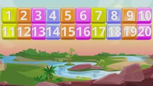 Учим Цифры от 1 до 20  Learn Numbers for Kids