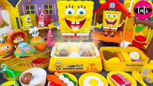 Играем в игрушки из мультика Спанч Боб. Мультфильм для детей. ASMR АСМР