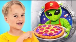 Дети заказывают еду за $1 доллар — Весёлая история для детей