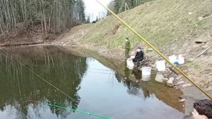 Карась, амур! Тренировка с учениками!