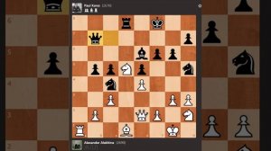 Показываю красивую позиционную игру Алехина в партии с Кересом