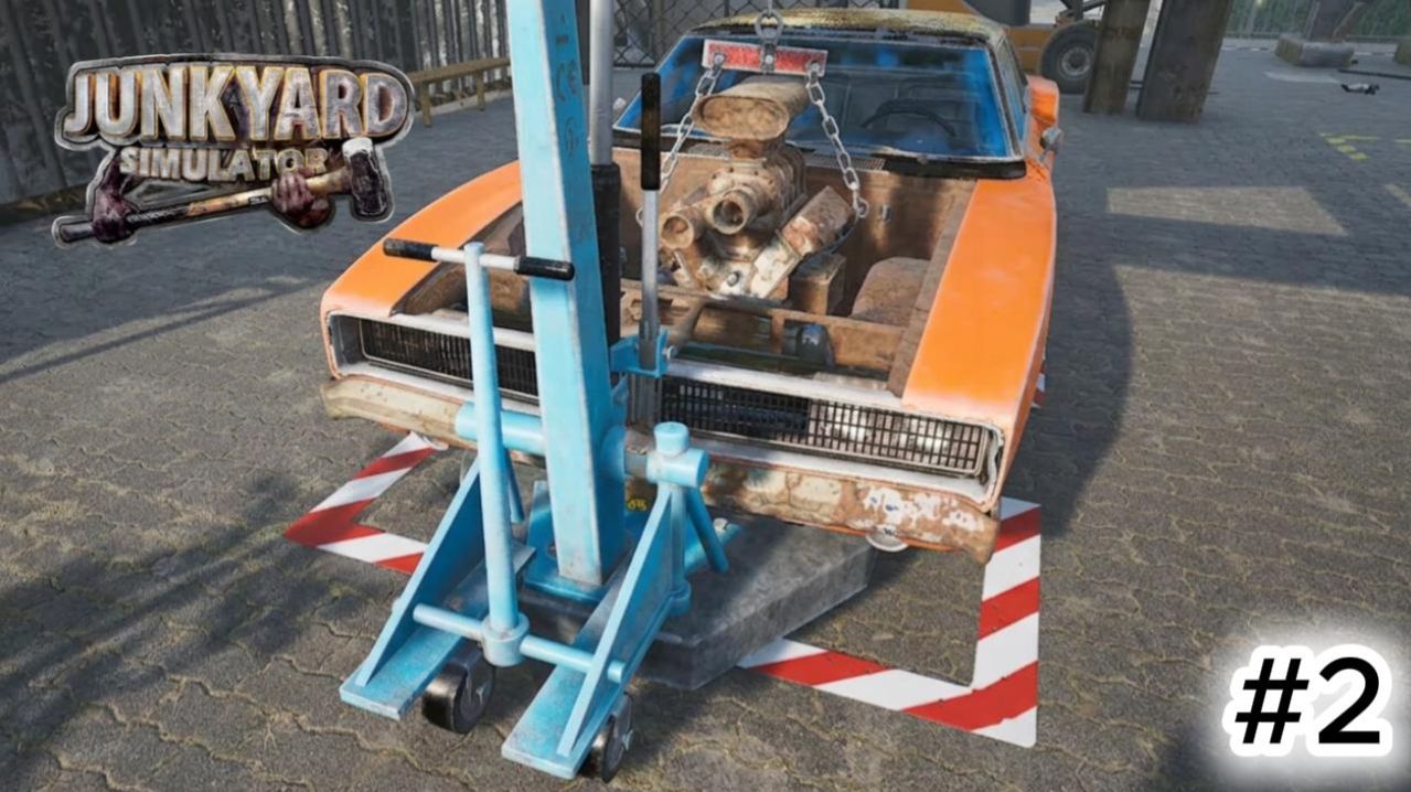 Junkyard simulator #2 КУПИЛ СОБСТВЕННУЮ СВАЛКУ