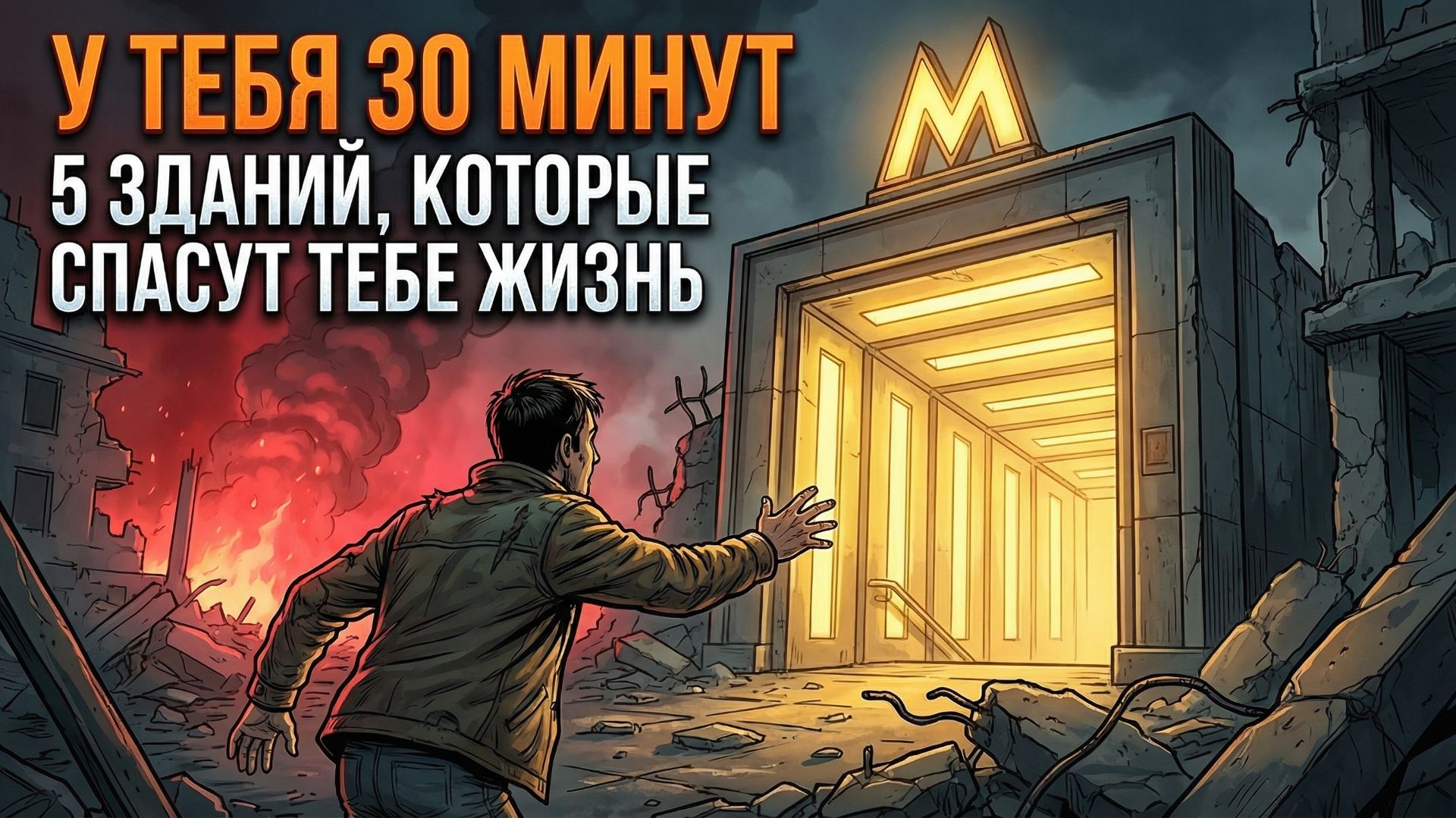 5 зданий, которые спасут тебя в апокалипсис (ты проходишь мимо них каждый день)