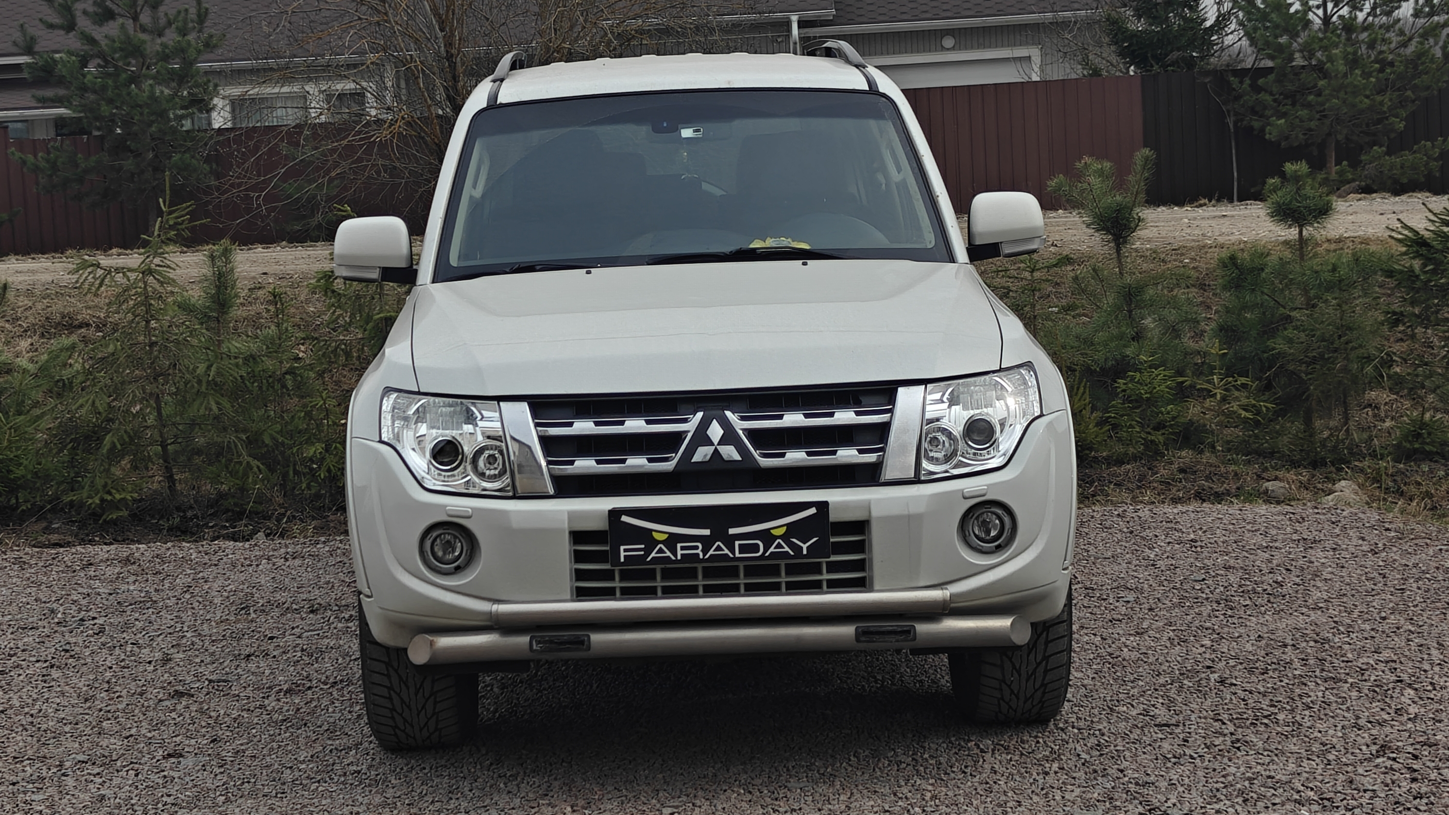 Mitsubishi Pajero 4 2013. Установка светодиодных модулей ORIONLIGHT Alien.