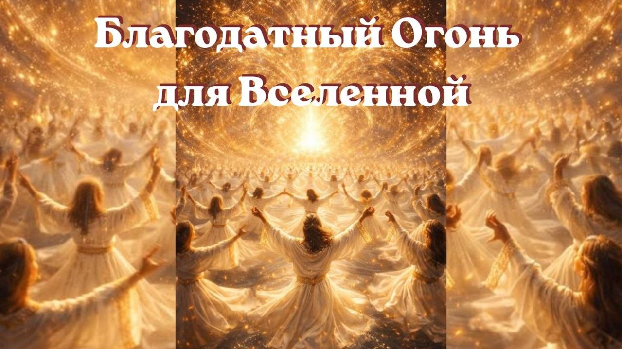 Благодатный Огонь для Вселенной. #вселеннаяя #энергоработа #благодатныйогонь #конфедерациясвета