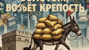 “Осёл груженный золотом возьмёт любую крепость” - сказал отец Александра Македонского.