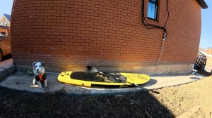 На сапе по сезонному ручью