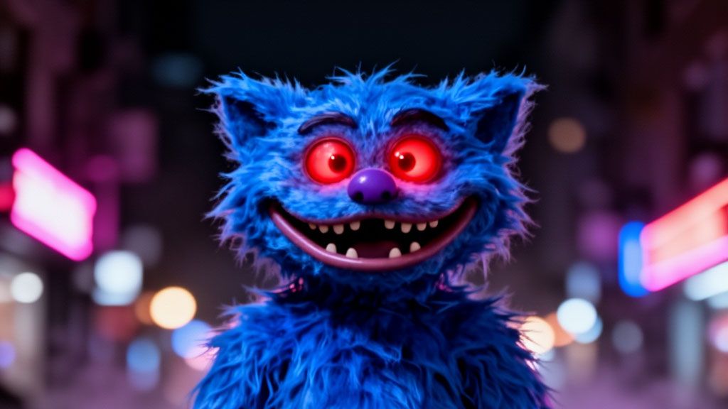 за мной гоняется страшный (ХАГИ ВАГИ). скачал мод на Poppy Playtime