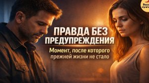 Правда без предупреждения — момент, после которого прежней жизни не стало