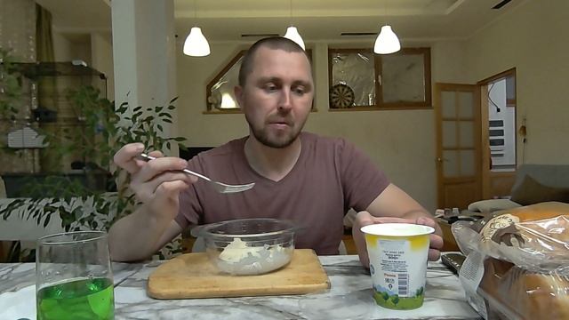 Покушаем вместе, вареники с творогом , тархун, пончики