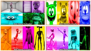 Зелёный Человек Танцует Dame Tu Cosita Music Video Megamix #117-120 в Tiles Hop - NoV