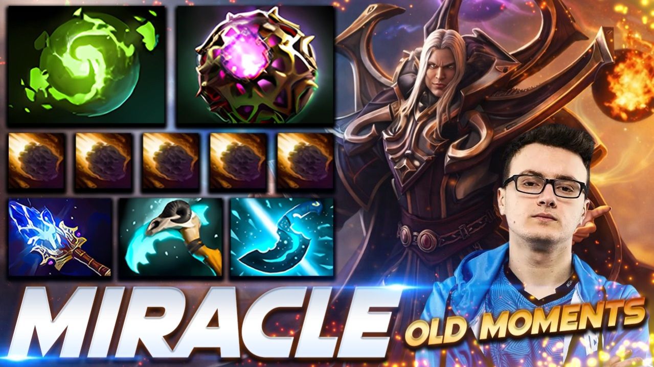Miracle Invoker - OLD Moments — профессиональный геймплей в Dota 2 [Смотри и учись]