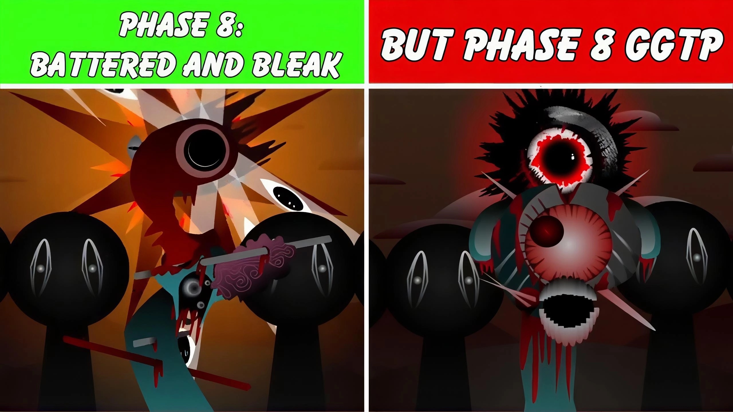 спрунки фаза 8 Battered And Bleak но фаза 8 Ggtp