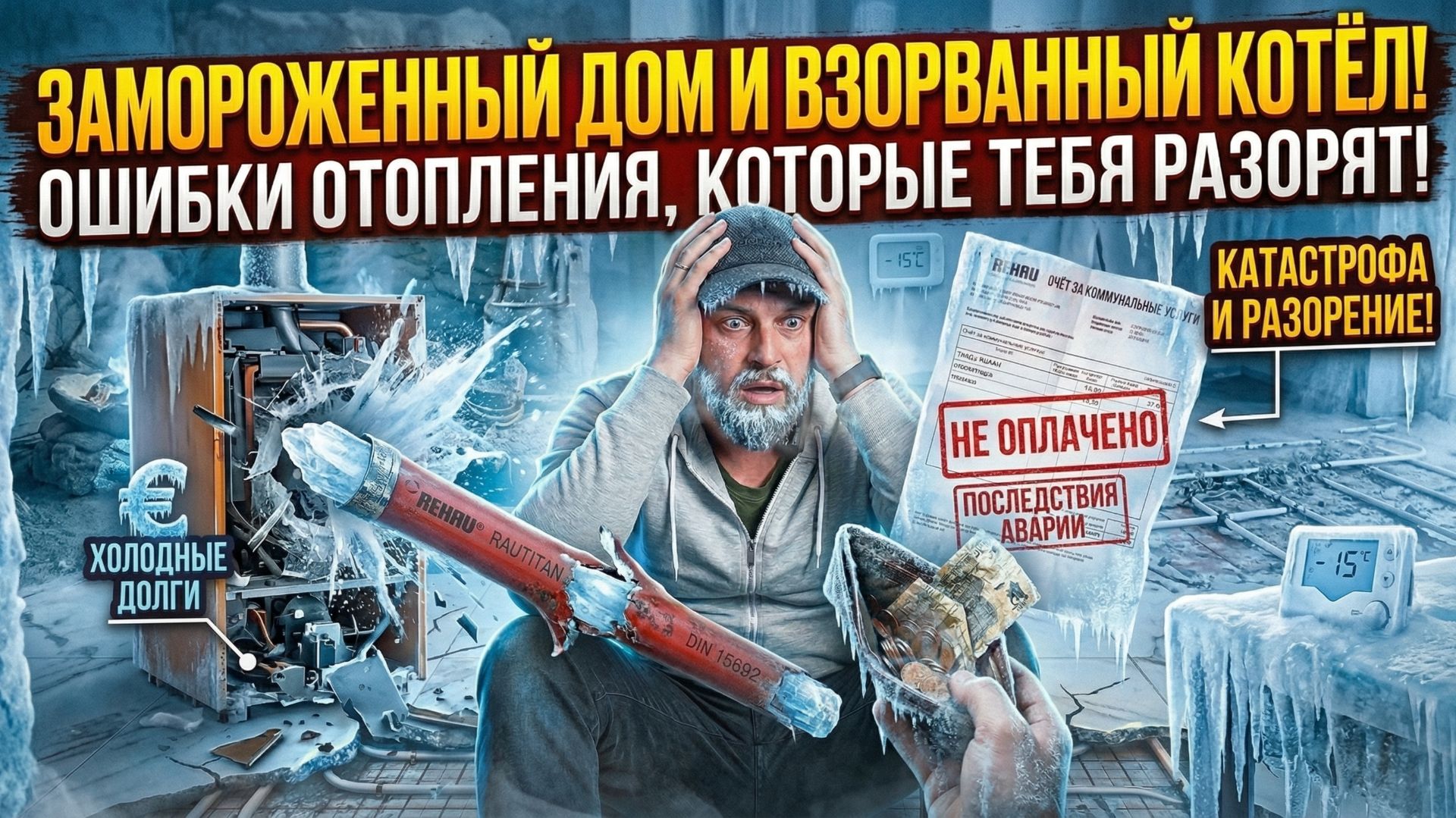 Замёрзший дом и взорванный котёл: Ошибки отопления, которые вас разорят! смотреть онлайн