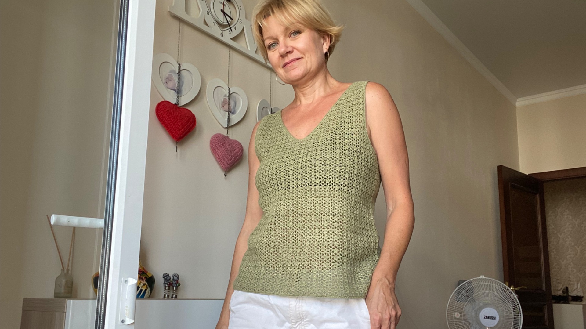 Летняя майка крючком, часть 1, подробно, попетельно, для начинающих