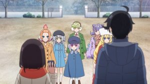 Учитель-мизантроп в классе нелюдей 12 серия (аниме-сериал, 2026)