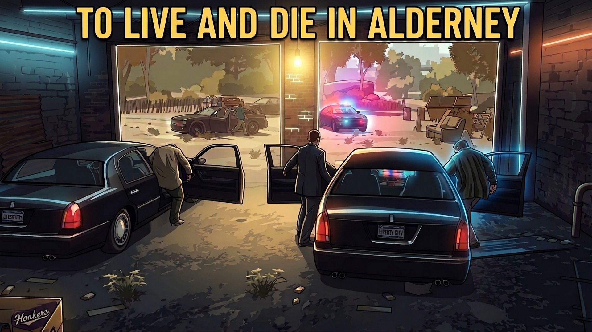 GTA 4: Жить и умереть в Олдерни To Live And Die In Alderney  Прорыв через засаду ФРБ и полиции